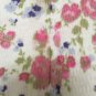 Indera Combed Cotton Thermal Knit Pants Floral Print Women Size 2XL