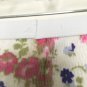 Indera Combed Cotton Thermal Knit Pants Floral Print Women Size 2XL