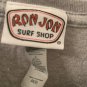 Vintage Ron Jon Surf Shop Cocoa Beach East Coast Boys Gray T-Shirt Size Medium