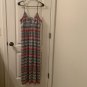 Women's Geometric Sleeveless Cami Dress Size Unknown Spaghetti Straps