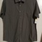 Simply Styled Men's Short-Sleeve Shirt Granite Grey - L