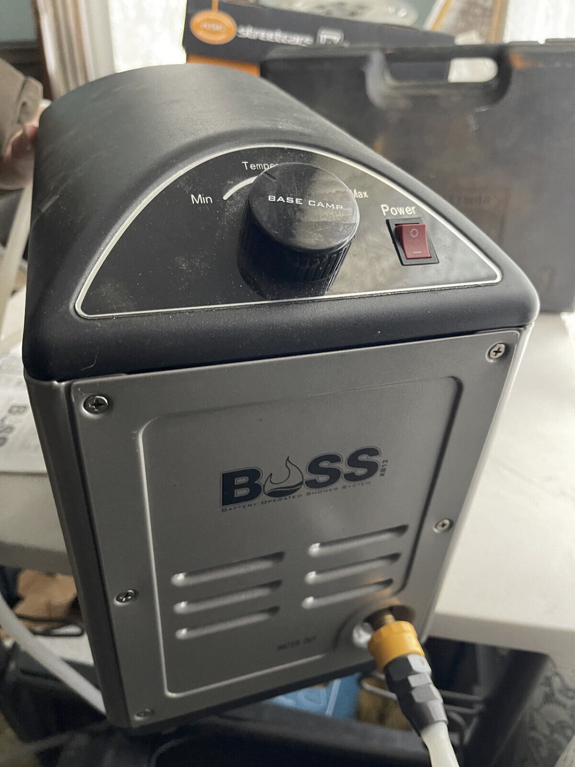 Boss Base Camp Outdoor System Battery Shower for Camping Bug Out