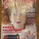Family Fun Magazine February 2013 Sweet Valentines Gifts Winter Suppers Playroom