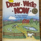 Draw Write Now Book 1 by Marie Hablitzel Drawing & Handwriting Course for Kids