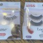 2 New Boxes KISS Eyelashes 3 Pairs 62583 KTVL02 62012 KFLD03 Flirty Ritzy Black