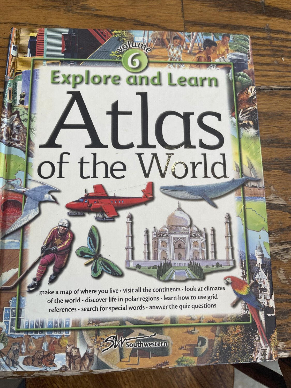 Explore & Learn Atlas of the World Volume 6 Homeschool Geography