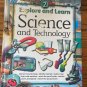 Explore & Learn Volume 2 Science & Technology Hardcover Homeschool Book Like New