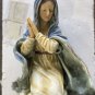 New Hawthorne Village MARY Thomas Kinkade Magnificent Holy Night Nativity w/cert