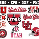 Utah Utes Football Bundle Logo SVG for Cutting with Cricut