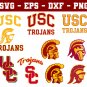 USC Trojans Football Bundle Logo SVG for Cutting with Cricut