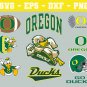 Oregon Ducks Football Bundle Logo SVG for Cutting with Cricut
