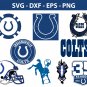 Indianapolis Colts Football Bundle Logo SVG for Cutting with Cricut