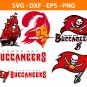 Tampa Bay Buccaneers Football Bundle Logo SVG for Cutting with Cricut