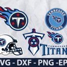 Tennessee Titans Football Bundle Logo SVG for Cutting with Cricut