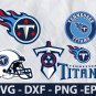 Tennessee Titans Football Bundle Logo SVG for Cutting with Cricut