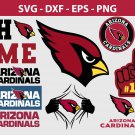 New Arizona Cardinals Football Bundle Logo SVG for Cutting with Cricut