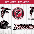 New Atlanta Falcons Football Bundle Logo SVG for Cutting with Cricut