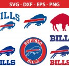 New Buffalo Bills Football Bundle Logo SVG for Cutting with Cricut