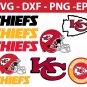 Kansas City Chiefs Football Bundle Logo SVG for Cutting with Cricut