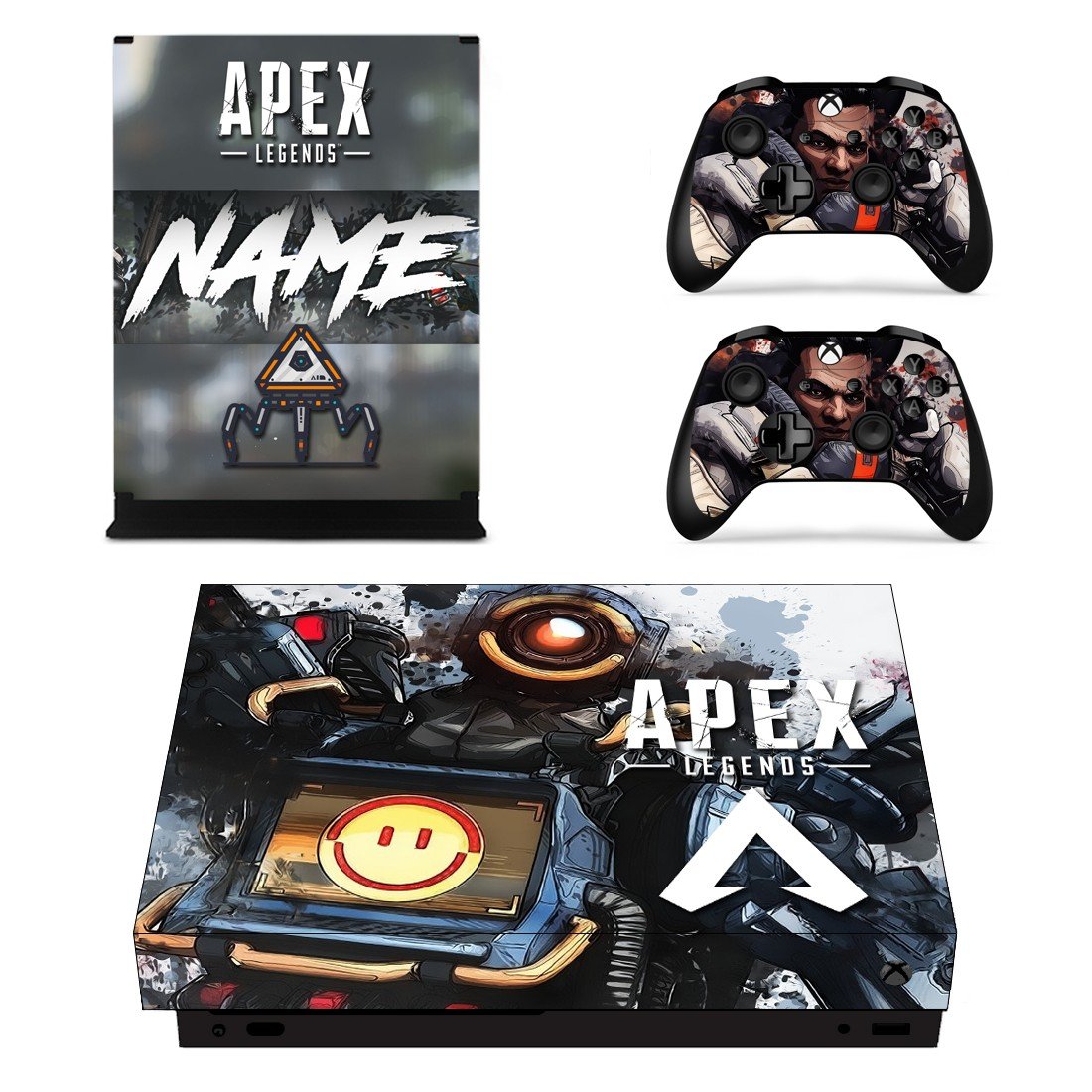 Apex Legends decal skin for Xbox one X Console & Controllers