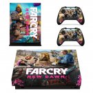Far Cry New Dawn decal skin for Xbox one X Console & Controllers