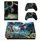 Jumps Force decal skin for Xbox one X Console & Controllers