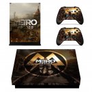 Metro Exodus decal skin for Xbox one X Console & Controllers