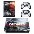 Metro Exodus decal skin for Xbox one X Console & Controllers