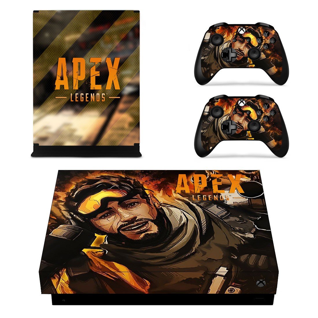 Apex Legends decal skin for Xbox one X Console & Controllers