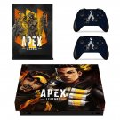 Apex Legends decal skin for Xbox one X Console & Controllers