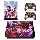 Avengers Endgame decal skin for Xbox one X Console & Controllers