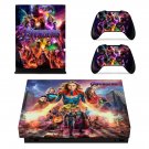 Avengers Endgame decal skin for Xbox one X Console & Controllers