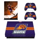 Phoenix Suns decal skin for Xbox one X Console & Controllers