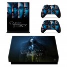 Game of Thrones decal skin for Xbox one X Console & Controllers