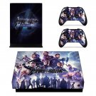Avengers Endgame decal skin for Xbox one X Console & Controllers