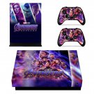 Avengers Endgame decal skin for Xbox one X Console & Controllers