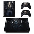 Game of Thrones decal skin for Xbox one X Console & Controllers