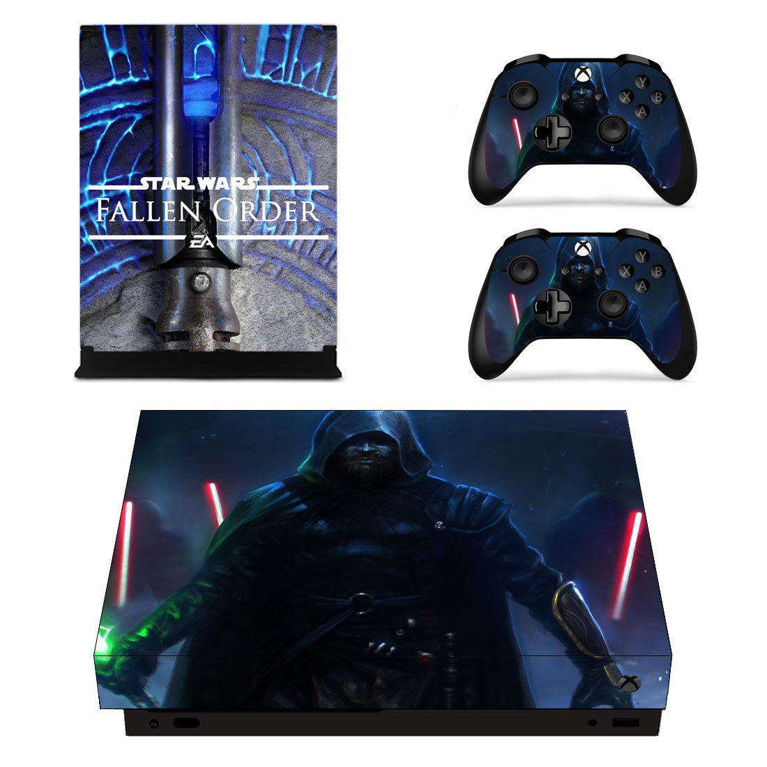 Stars Wars Jedi fallen  order decal skin for Xbox one X Console & Controllers