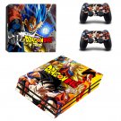 Dragon Ball decal skin for PS4 Pro Console & Controllers