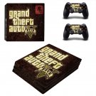 Grand theft Auto 5 decal skin for PS4 Pro Console & Controllers