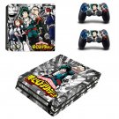 My Hero Academia decal skin for PS4 Pro Console & Controllers