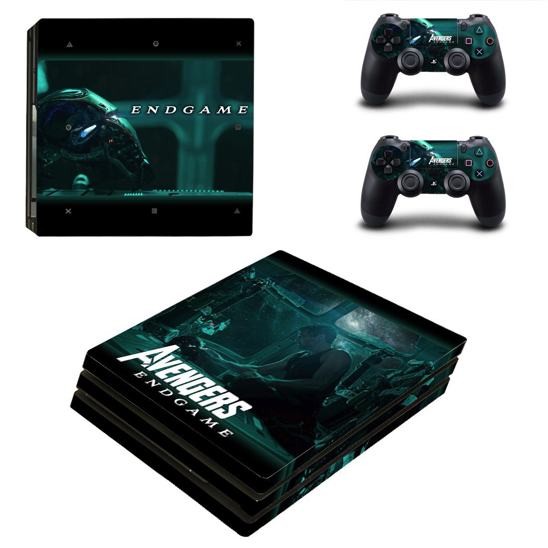 Avengers Endgame decal skin for PS4 Pro Console & Controllers
