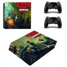 Zombie Army Trilogy decal skin for PS4 Pro Console & Controllers