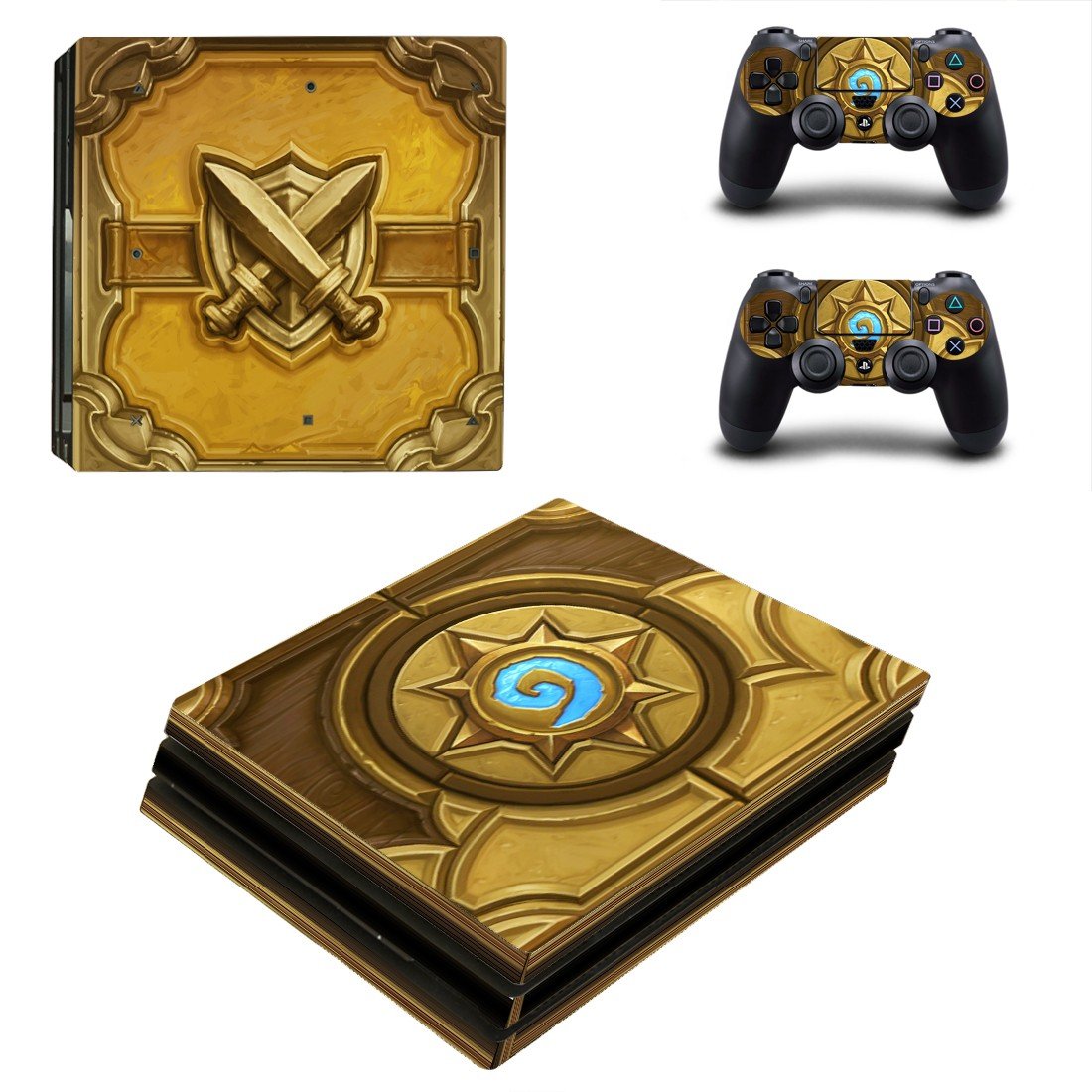 Hearthstone decal skin for PS4 Pro Console & Controllers