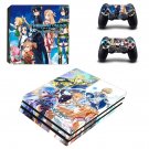 Sword Art Online decal skin for PS4 Pro Console & Controllers