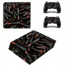 Bullets decal skin for PS4 Pro Console & Controllers
