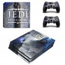 Stars Wars Jedi fallen  order decal skin for PS4 Pro Console & Controllers
