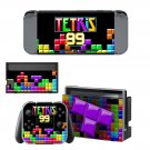 Tetris 99 decal skin for Nintendo Switch Console & Controllers