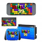 Tetris 99 decal skin for Nintendo Switch Console & Controllers