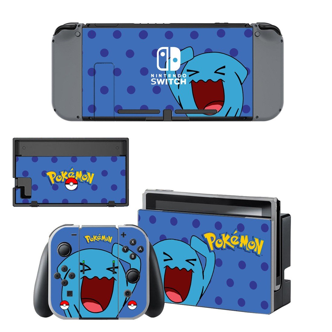 Pok&Atilde;&copy;mon Go decal skin for Nintendo Switch Console & Controllers